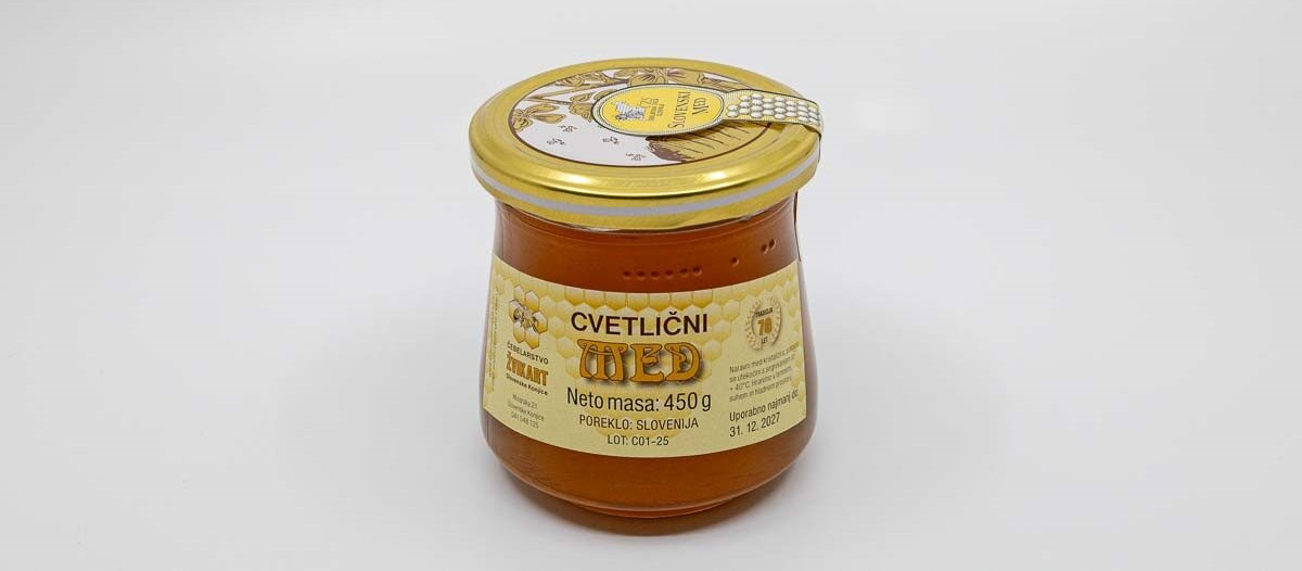Cvetlični med iz slovenskega čebelarstva – naravni domači med