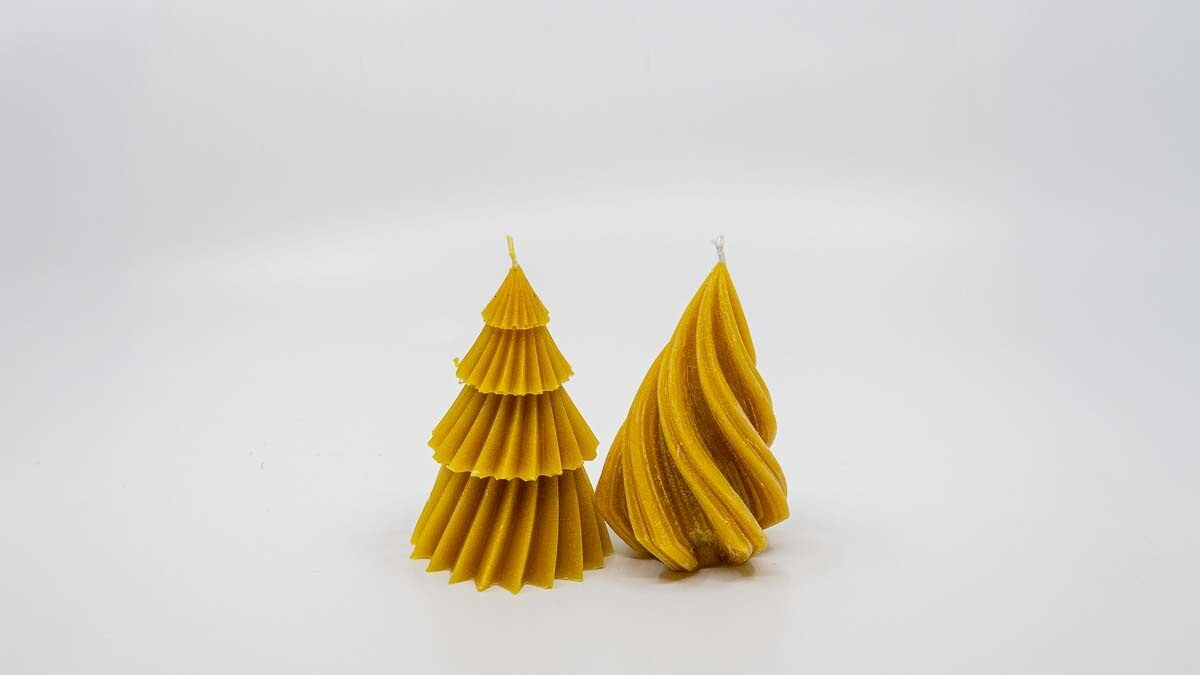 Ročno izdelane velike sveče iz čebeljega voska – Žvikart